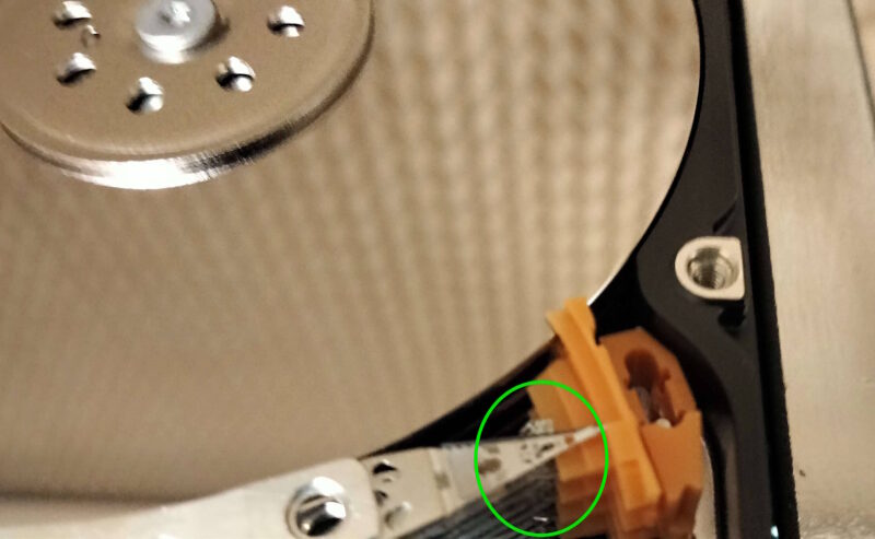 Recupero dati da WD Elements 2.5” 2TB USB (WD20NMVW-11EDZS6) dopo caduta